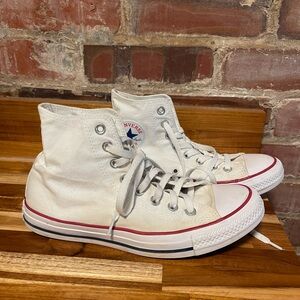 Converse All Star White High Top Sneakers